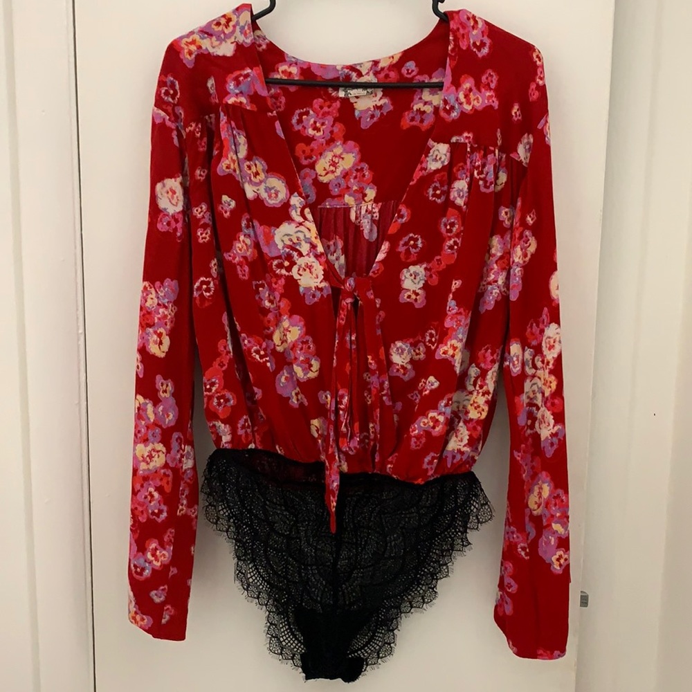 Intimately by Free People floral bodysuit